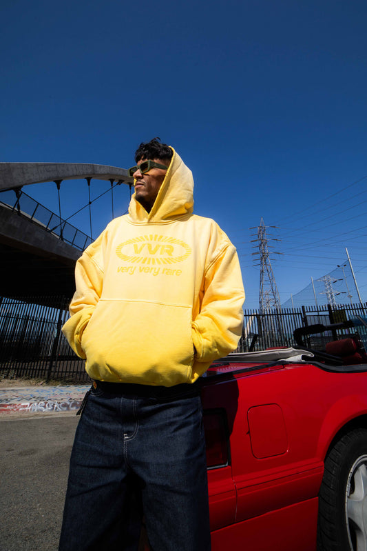 VVRLA AMARILLO YELLOW HOODIE