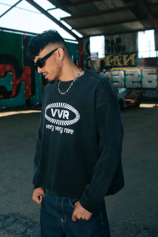 Very Very Rare Thermal in black long-sleeve